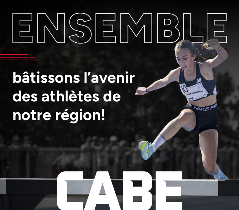 ensemble bâtissons l'avenir des athlètes de notre région - photo d'une fille à la course